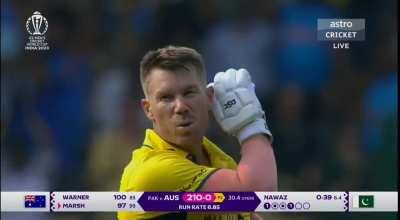 🔥 David warner's pushpa celebration : CricketShitpost