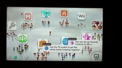 The Wii U Menu is sad without the Miiverse.