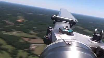 GoPro on a helicopter rotor