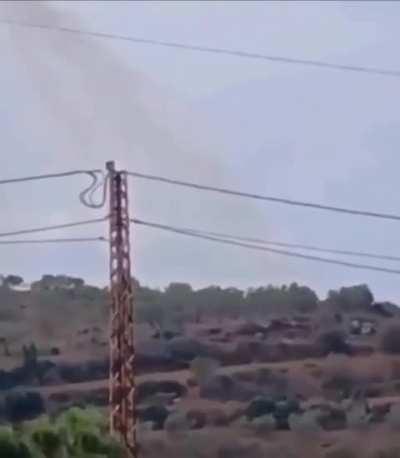 Artillery and automatic rifle fire between the IDF and Hezbollah units on the northern Israeli border.