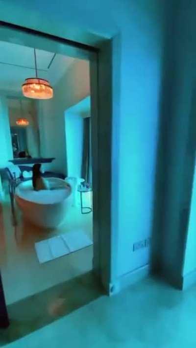 This hotel room in Dubai