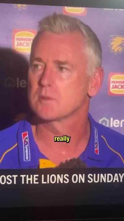 Adam Simpson gets one last dig at The West Australian