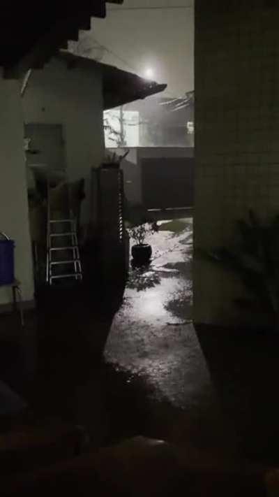 Raining in Minas Gerais, Brazil.