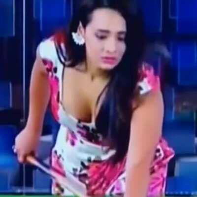 Cumming on tits of Mayanti Langer is a dream