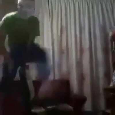 HMJB while I jump at this chair