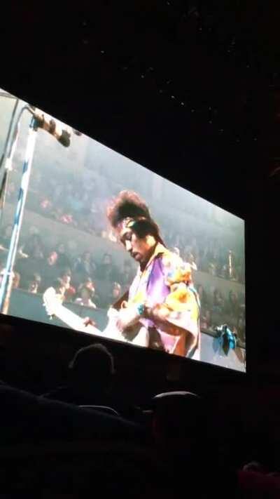Little Wing RAH (actual footage I secretly recorded @ the cinematic premier) The HOLY GRAIL of anything Jimi Hendrix?? Witness history right now. Sorry for not sharing it earlier