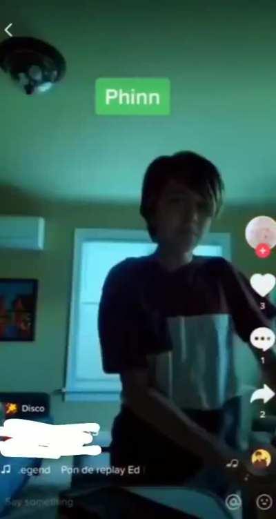 This kid at my school made a tiktok about killing me because I was dating his crush. Sorry for the poor quality.