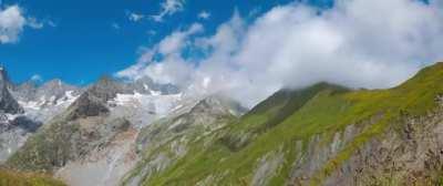 A magic day 5 of Tour du Mont Blanc. We had so much joy hiking from Bonatti to La Fouly.