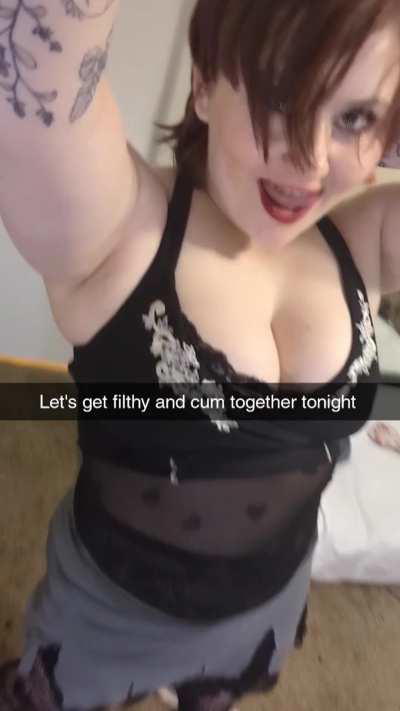 You should cum with a Gothicc nympho tonight!! $25 cock [rate] $15 same night cum [vid] with your name and more!! [Pic][sext][cam][snp][gfe][fan]