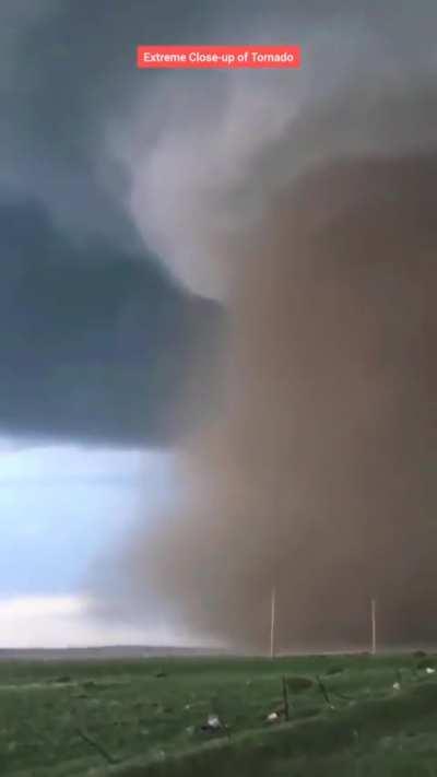 Up close to Nebraska Tornado