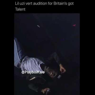 Lil uzi vert audition for Britain’s got talent