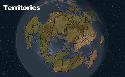 I used Rimworld to help me create my world's map! What do you think?