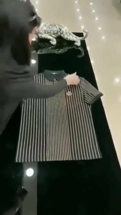 How to quickly fold a t shirt