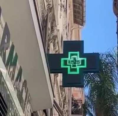 Average Mediterranean pharmacy