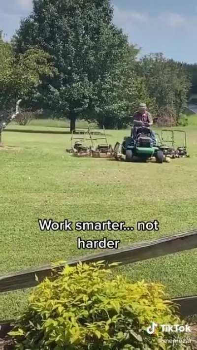 Next level lawnmowing