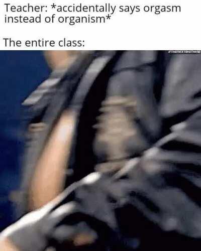 She's never gonna forget her first orgasm in class