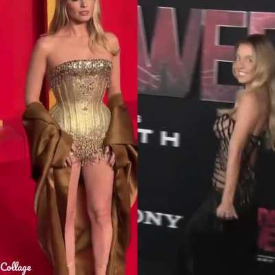 Hottest on red carpet: Margot Robbie vs Sydney Sweeney