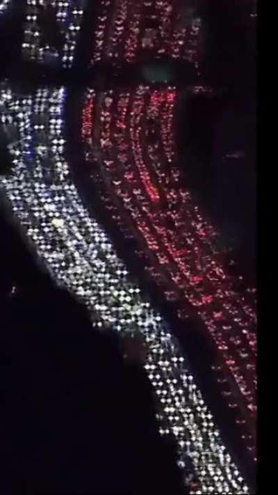 Los Angeles holiday traffic