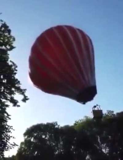 Lovely day for hot air ballooning