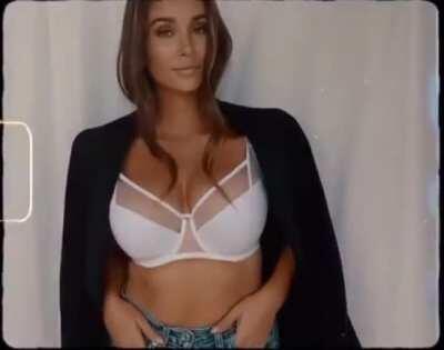 White bra