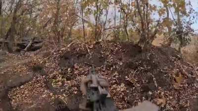 🇦🇺 Australians defending trench from Russian attack | Zaporizhzhia Oblast October 2024 | Levadne Direction