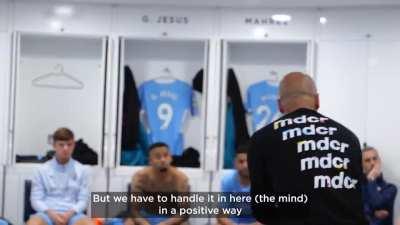 Pep Guardiola's half time team talk before the legendary comeback against Aston Villa