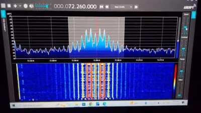 Any ideas on what this Signal could be? A couple of other similar signals between 72.000 MHz - 72.500 MHz. (Location: United States)