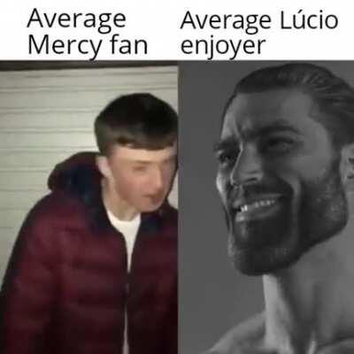 Average Mercy fan vs Average Lúcio enjoyer