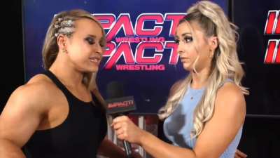 On Impact Wrestling: Jordynne Grace's interview gets interrupted by Alisha Edwards!