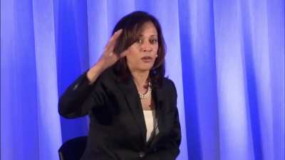 SHOCKING VIDEO: Kamala Harris apparently believes &quot;the cloud&quot; is a LITERAL CLOUD ... up in the air, seriously.  A Child knows &quot;the cloud&quot; is simply a computer.  