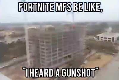 fortnite mfs will hear a gunshot and reconstruct the Empire State building