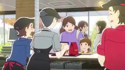 ‪The original McDonald’s anime commercial