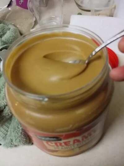 Smooooth peanut butter