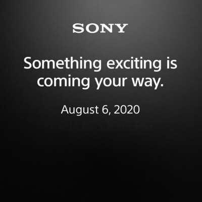 Join Sony's Live Stream event to watch the unveiling of its latest innovation on August 6.