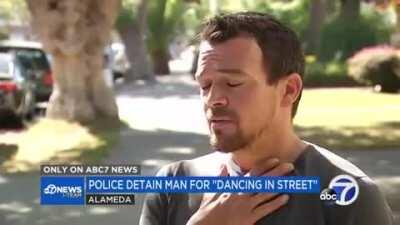 Black man arrested for dancing