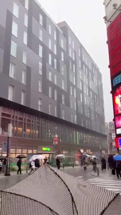 Akihabara in the rain