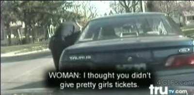 What could go wrong trying to avoid a ticket