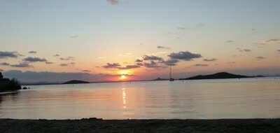 Atardecer en La Manga, Murcia.