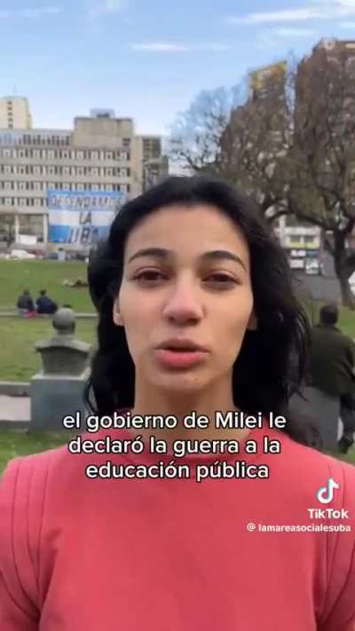 La izquierda ya ni capta argentinos y tienen importar extranjeros a militar &quot;El gobierno dice que no hay plata para que los migrantes estudiemos gratis en Argentina, en verdad los chupasangre son los empresarios&quot;