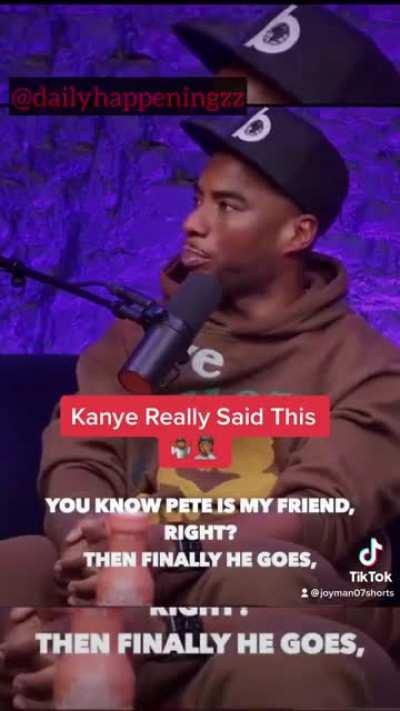 Kanye Really Said this To Charlamagne