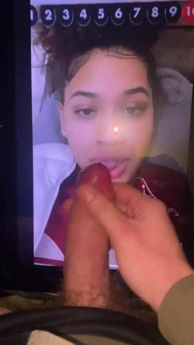 Cum Ebony Tribute