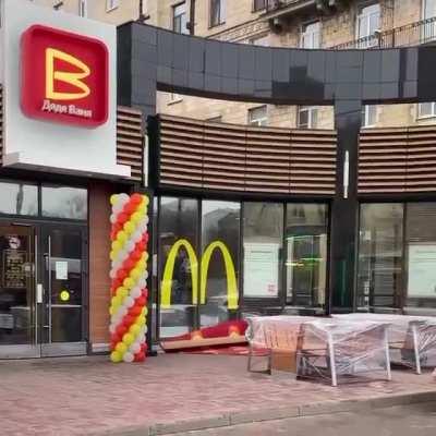 The first Uncle Vanya restaurant is to open up in Russia in place of McDonald's