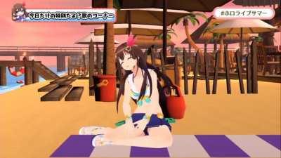 Tokino Sora sings「Dear You」on an empty beach