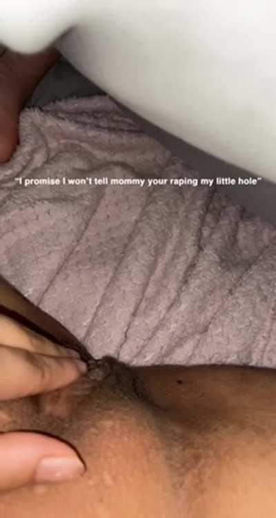 “I promise I won’t tell mommy”- Horny moaning daughter