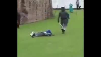 WCGW if I attempt to run at an actual knight