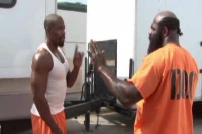 Michael Jai White shows how to throw different punches