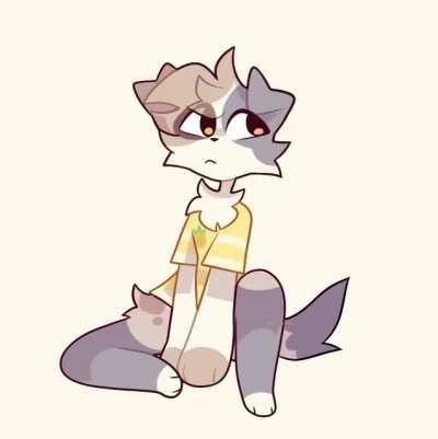 did some quick animation of my doggy oc for fun [ art by me - @zestylemonss on twitter ]