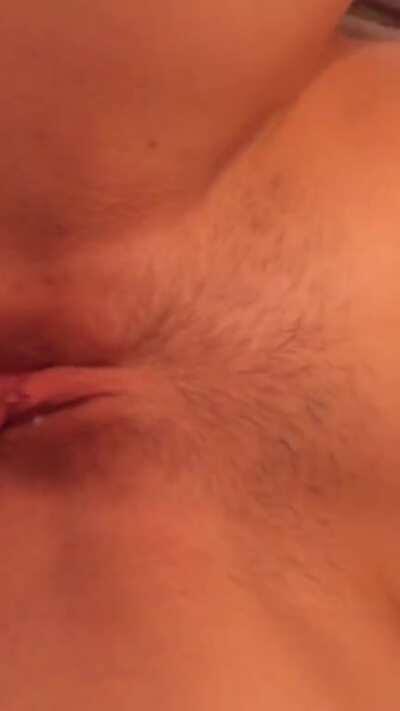 My first anal cream pie ever recorded, I’m training to be a little anal cumslut