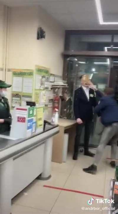 Buying a cake just to throw at security. Not sure if it’s been posted already.