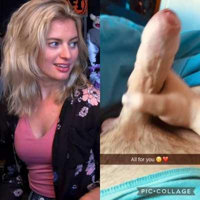 Elyse wants some uncut cock